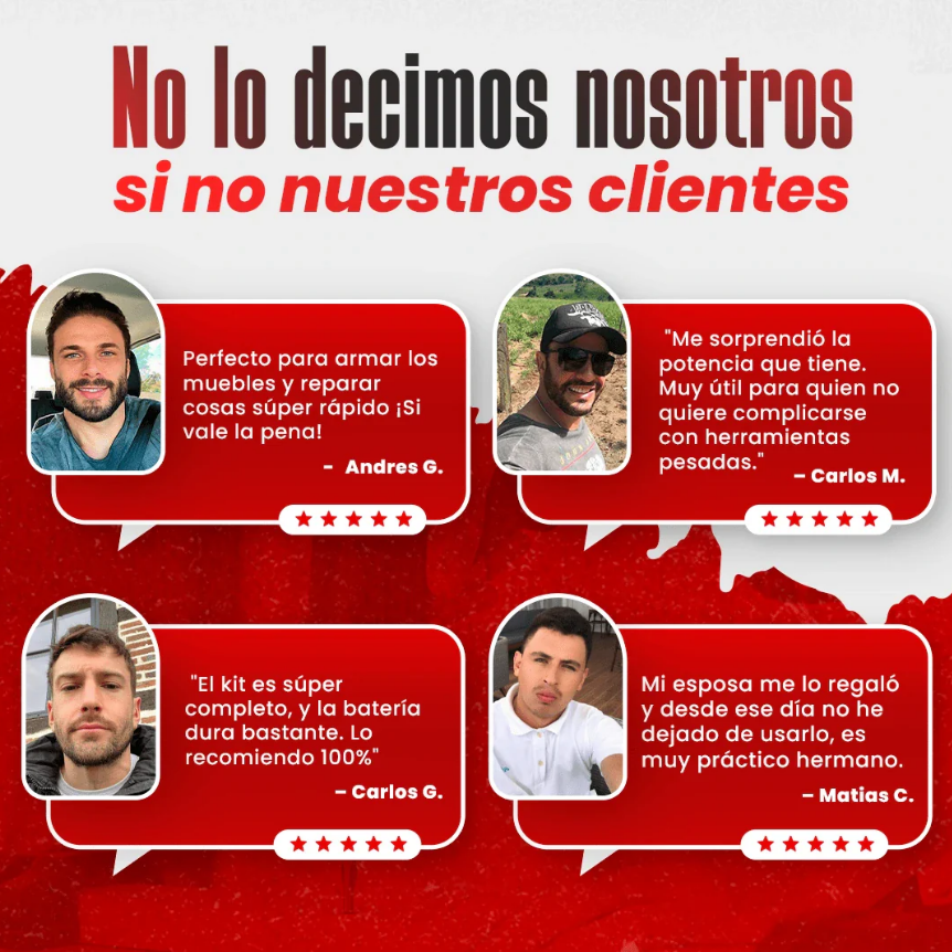 Destornillador Eléctrico Inalámbrico