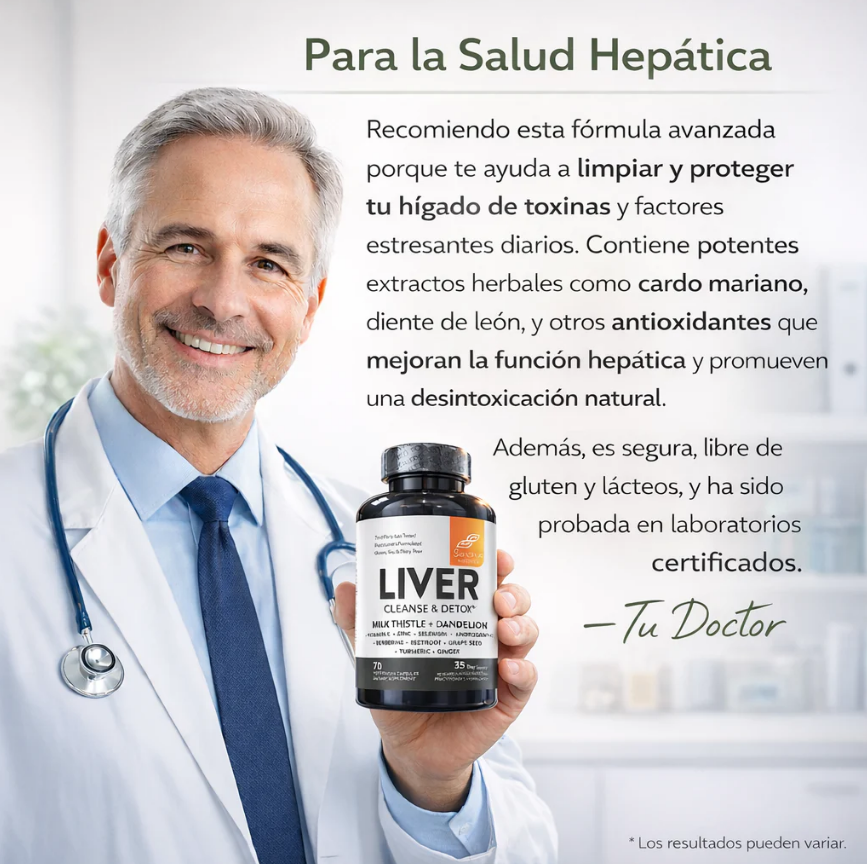 LIMPIEZA HEPATICA NATURAL Y EFECTIVA LIVER