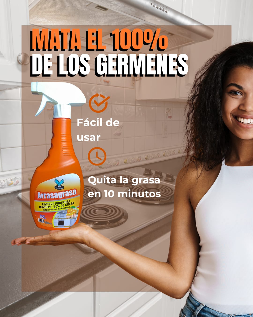 ARRASA GRASA 650 ML LIMPIEZA PODEROSA