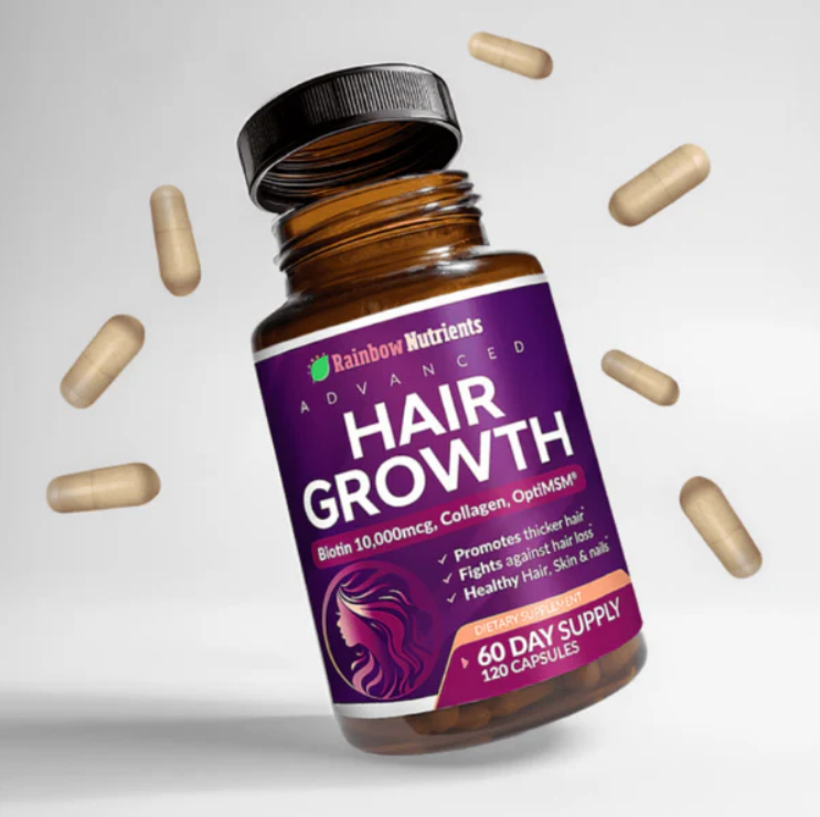 HairGrowth™: Suplemento capilar ORIGINAL - Tratamiento 60 Días