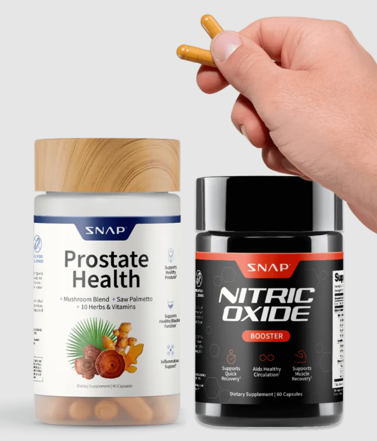 Combo Vitalidad Masculina: Prostate Health + Nitric Oxide