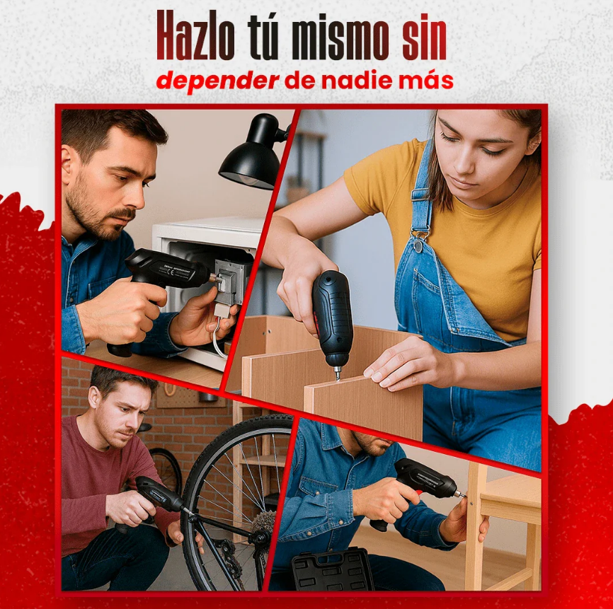 Destornillador Eléctrico Inalámbrico